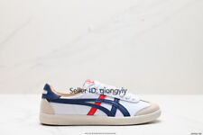 Classic Tokuten Onitsuka Tiger Unisex Shoes White/Blue Red Sneakers 1183C095-100 picture