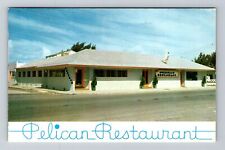 Clearwater FL-Florida, Pelican Restaurant, Advertising, Vintage Postcard picture