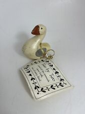1994 House Of Hatten Two By Two Collection Swan Christmas Ornament Denise Calla picture