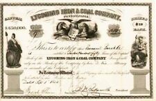Lycoming Iron and Coal Co. - Stock Certificate - Mining Stocks picture