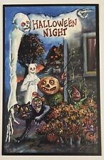 Postcard Shiverbones Halloween Night Linen 7/25 Matthew Kirscht 2023 picture