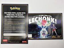 GameStop Pokemon Scarlet Violet 2023 Event Card Flying-Tera Type Lechonk EXPIRED picture