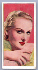 1936 Carreras Film Stars Carole Lombard #44 | Original British Cigarette Card picture