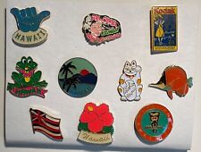 Vintage HAWAII Pins Shaka Aloha New Old Stock Lot of 10 Pins picture