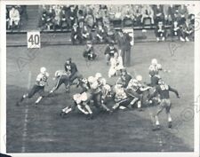 1936 Colgate Halfback Frank Marshall Runs Ball in Game Press Photo picture