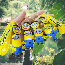 Minions Silicone Rubber Keychains Lot of 8 - NEW picture