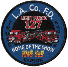 LA County Station 127 KMG 365 Round Home of the Show Emergency NEW Fire Patch  picture