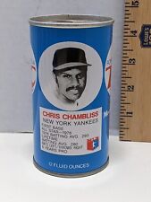 Vintage 70's Royal Crown RC Cola MLB Chris Chambliss Baseball Can picture