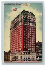View Blackstone Hotel, Chicago IL c1910 Vintage Postcard picture