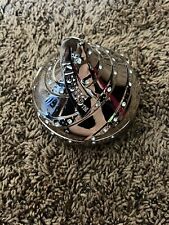 Rare Hershey's Godinger Silver Art Silver Ring Holder with Rhinestones picture