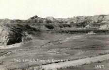 c1940's Badlands National Park North Dakota ND RPPC Photo Vintage Postcard picture