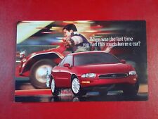 1995 Buick Riviera JUMBO promotional postcard VERY NICE AND RARE ORIGINAL GM picture