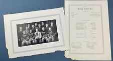 Bowdoin College 1917 Football Team Image and Player Roster Maine picture