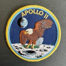 RARE APOLLO 11 LION BROTHERS VINTAGE ORIGINAL NASA CLOTH BACK SPACE PATCH picture