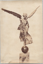 Pompeii, Bronze Sculpture, Winged Victory, Vintage Albumen Print, circa 1880 Print  picture