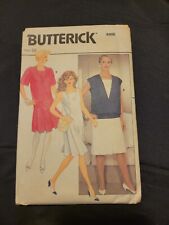 Butterick 4906 Sewing Pattern ~ Womens Flapper Dress Jacket Size 12 Uncut 1980s picture