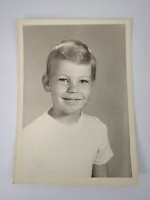 Vintage 1960s Small Found Photograph Original Portrait Schoolboy Child Young Man picture