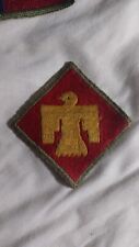Vintage Original WW2 Military Patch US Army 45th Infantry Division Greenback  picture