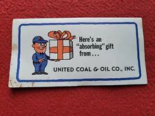 Vtg Brochure United Coal & Oil Co. Webster Mass Gulf picture