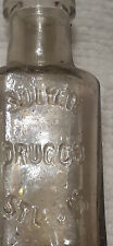Antique Sulton drug company sample bottle St Louis Mo picture