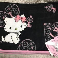 Sanrio Charmmy Kitty Blanket Hello Kitty Black 70x100cm Japan Rare New picture