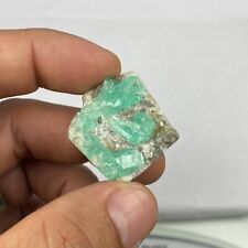 VERY CLEAR NATURAL EMERALD CRYSTAL ON MATRIX  FROM MUZO COLOMBIA 15.92Gr/79.65Ct picture