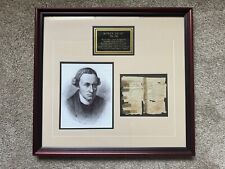 Authentic Patrick Henry 1785 Signature “GIVE ME LIBERTY OR GIVE ME DEATH” picture