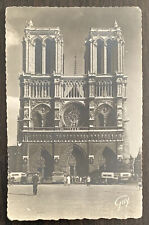 Postcard RPPC - Paris Et Ses Merveilles, Cathédrale Notre-Dame, France  picture