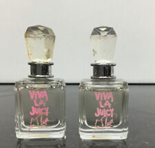 Lot of 2 Viva La Juicy La Fleur Eau De Parfum Splash Travel Size .17oz VTG picture