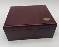Thompson & Co., Inc. 1915 Cherry Wood Finish Cigar box and Humidor Excellent picture