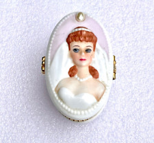 Vintage Enesco Wedding Day 1959 Barbie Trinket Box #307 picture