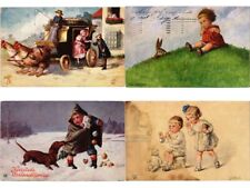 FIALKOWSKI ARTIST SIGNED CHILDREN, 50 Vintage Postcards (L6960) picture