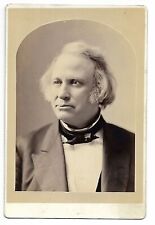 Vintage Napolean Sarony Cabinet Card Photograph. Henry Wilson. US Vice President picture