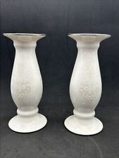 Lenox Opal Innocence candle stick holders 2 PCS picture
