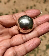 999 Pure Silver Hindu Religious Solid Silver Ball 1 Pc, 80 gm, 25 mm 1 inch picture