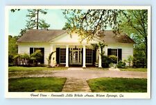 Front View Roosevelt's Little White House Warm Springs George Column Postcard C4 picture