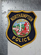 AAb1 Police patch patches Massachusetts Northampton  picture