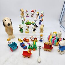 Snoopy HUGE LOT Easter Woodstock PVC Figures, Wind-up, Ornament, & More Vintage picture