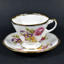 Foley English Bone China Floral Teacup & Saucer picture