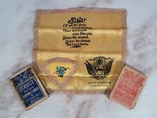 Vintage Arrco Playing Cards Deck Complete WW2 Service DeLuxe, camp Robert's CA picture