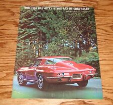 Original 1966 Chevrolet Corvette Sting Ray Sales Brochure 66 Chevy picture