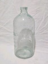 Antique Buffalo Lithia Water Bottle Embossed-Nature's Materia Medica-10