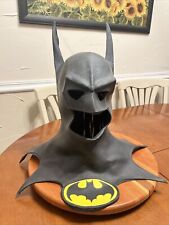 VTG Dc Comics BATMAN COWL MASK 1989 Michael Keaton Replica Mask RARE picture