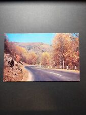 Sperryville Virginia VA Postcard Approaching Skyline Drive On US HWY 211 picture