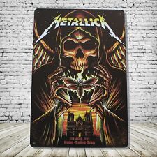 Metallica Vintage Style Tin Metal Bar Sign Poster Man Cave Collectible New picture