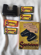 Vintage 1950s Stori-Views Bakelite Stori-Viewer and 30 Slides in Original Box picture