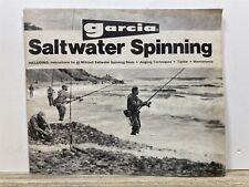 1970's Garcia Saltwater Spinning Fishing Reels Rods Owners Guide  Vtg picture