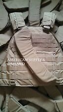 NEW Eagle Industries Scalable Plate Carrier Shoulder Pads M-XL Coy. Tan Mil-Spec picture