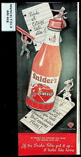 1948 Snider's Catsup Food Flavor Chili Sauce Cocktail Vintage Print Ad 28554 picture