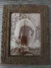 1870's French Army Officers Framed Portrait 15th artillery of forteresse  picture